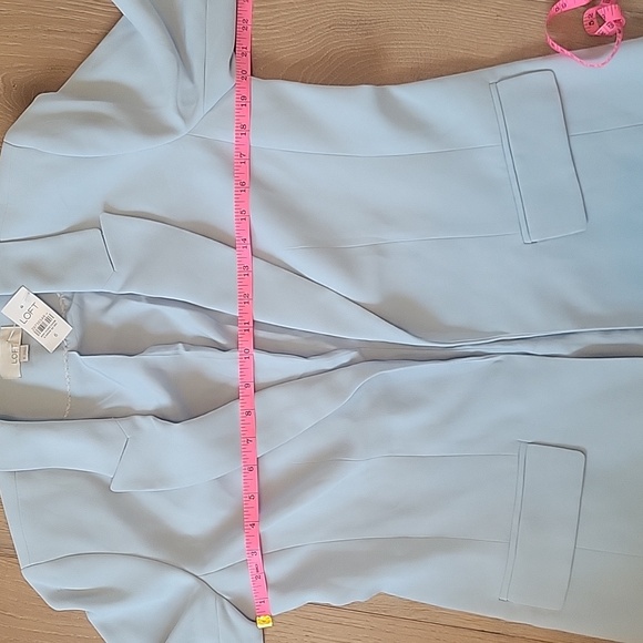 NWT Loft Baby Blue Blazer Size 6 New - Picture 3 of 6